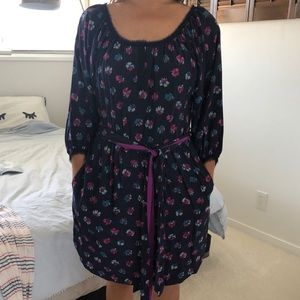 Rebecca Taylor 100% silk dress with pockets!